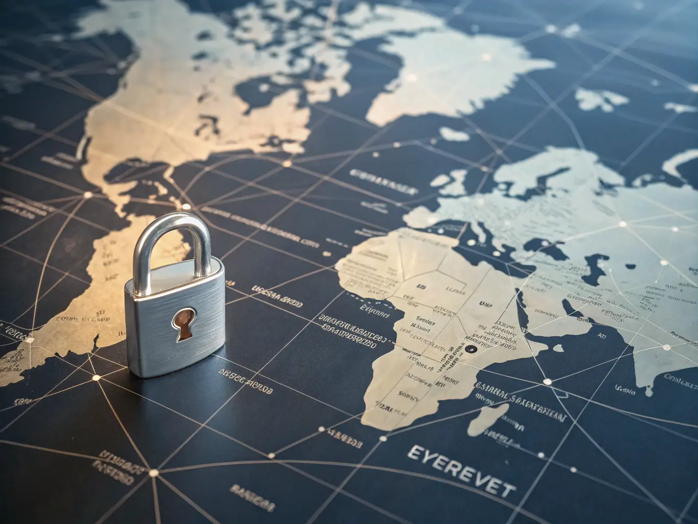 An image of a shield with a checkmark inside, overlaid on a map of Europe, symbolizing Highbaam.com's commitment to accuracy and reliability in European financial information.